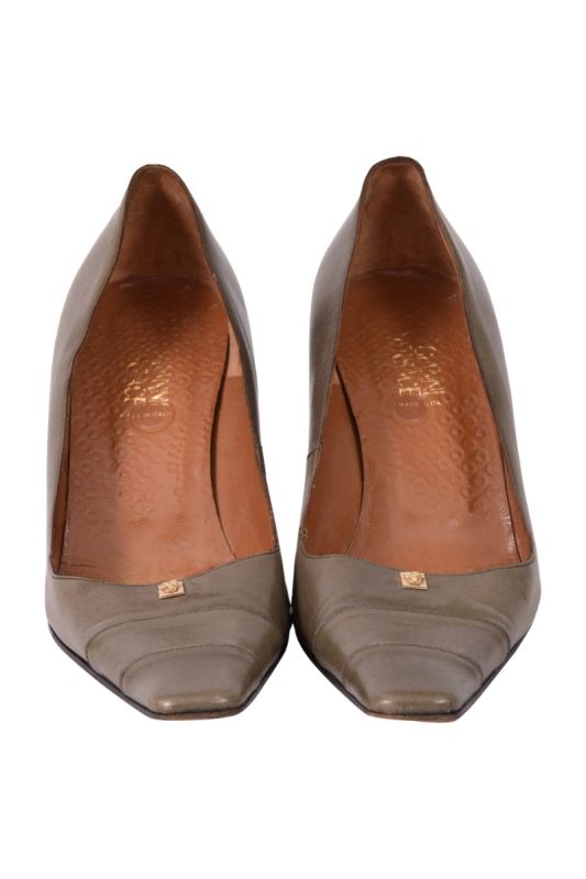 Gianni Versace Logo Heels