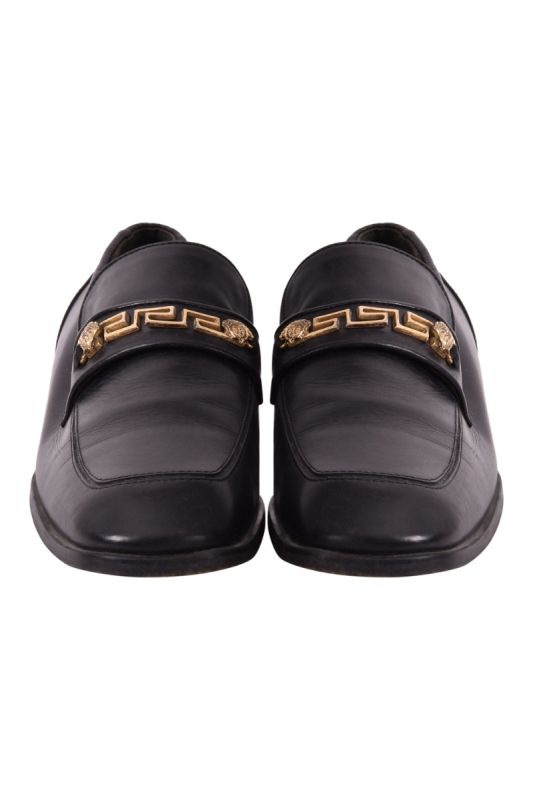 Gianni Versace Logo Loafers