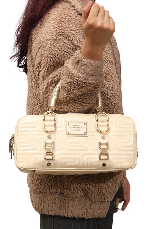 GIANNI VERSACE PATENT LEATHER BAG