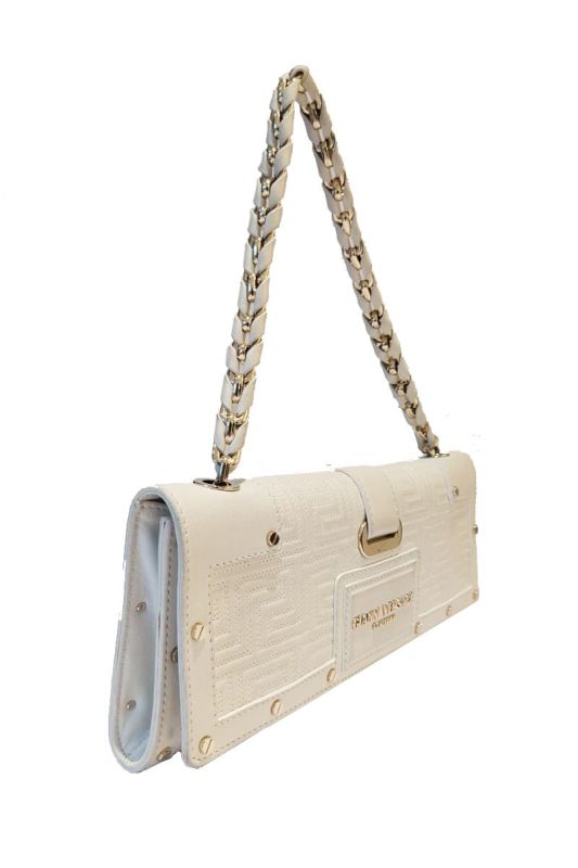 GIANNI VERSACE QUILTED FLAP CHAIN BAG