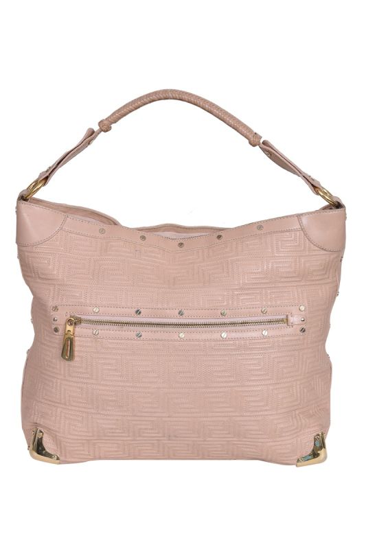 Gianni Versace Textured Hobo Bag
