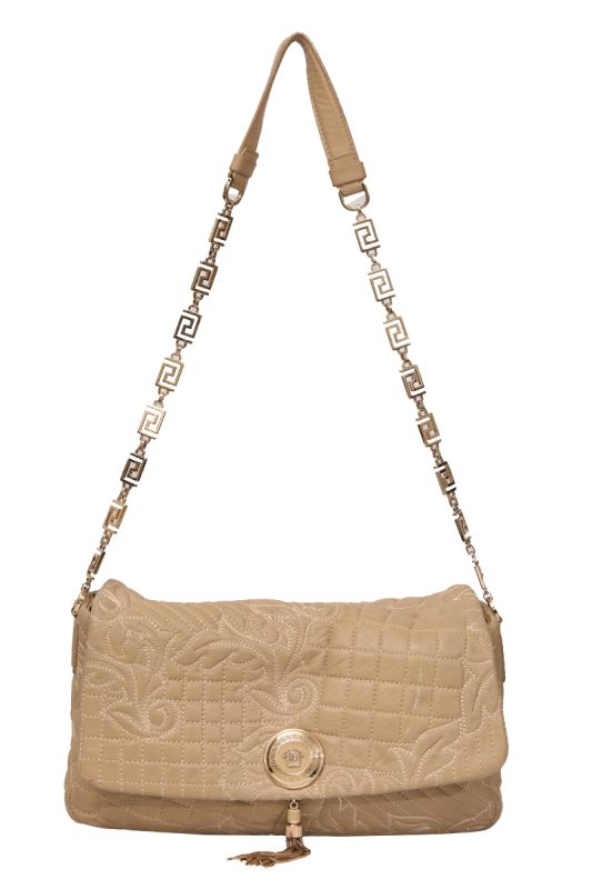 GIANNI VERSACE VANITAS MEDEA QUILTED BAROCCO BAG