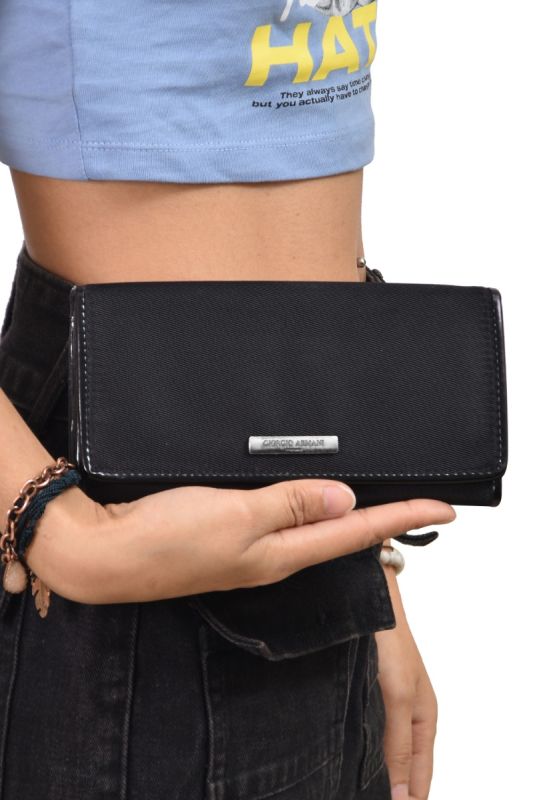 Giorgio Armani Black Classic Wallet