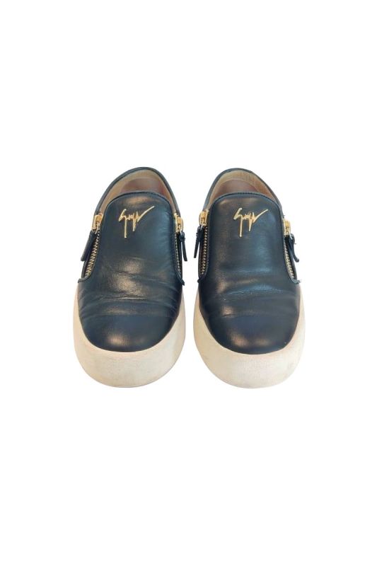 GIUSEPPE ZANOTTI BLACK SNEAKERS