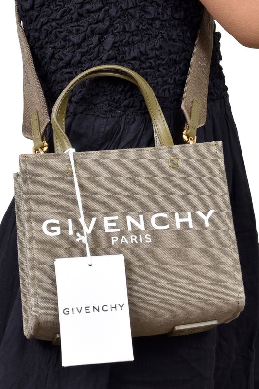 Givenchy G-Tote Mini Canvas Handbag