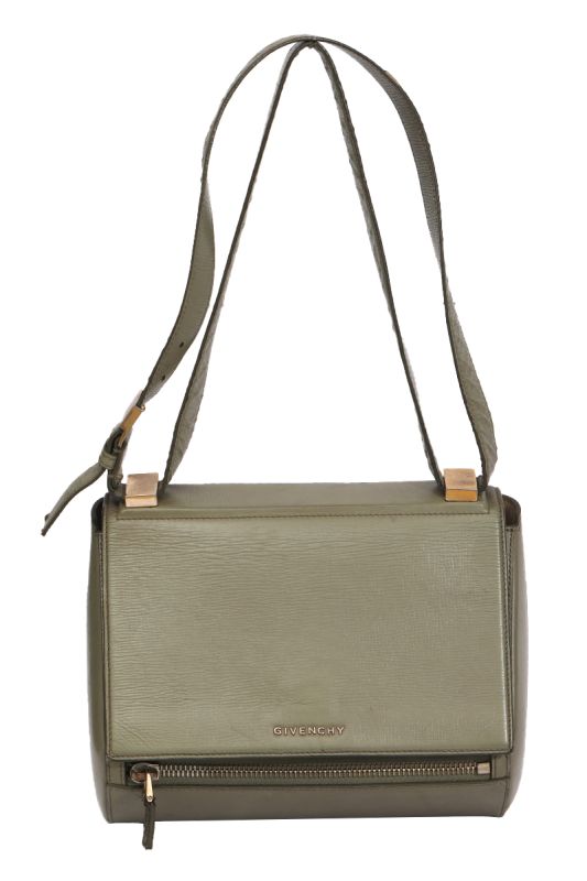 Givenchy Green Pandora Box Leather Bag