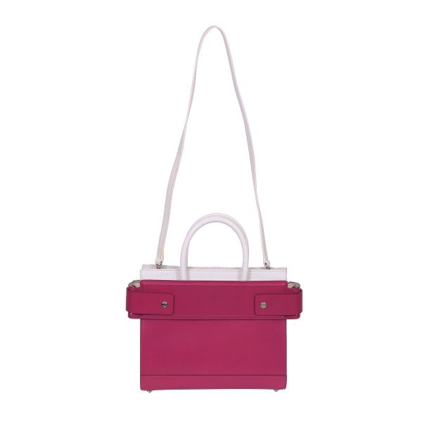 GIVENCHY HORIZON LEATHER SATCHEL HANDBAG