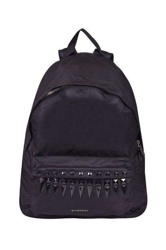 Givenchy Studded Leather Nylon Bag Pack