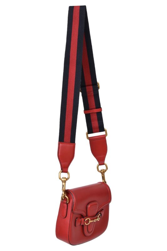 Gucci 1955 Horsebit Web Crossbody Bag