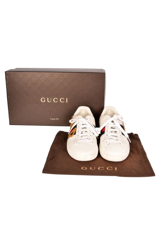 GUCCI ACE LOVED WEB SNEAKERS
