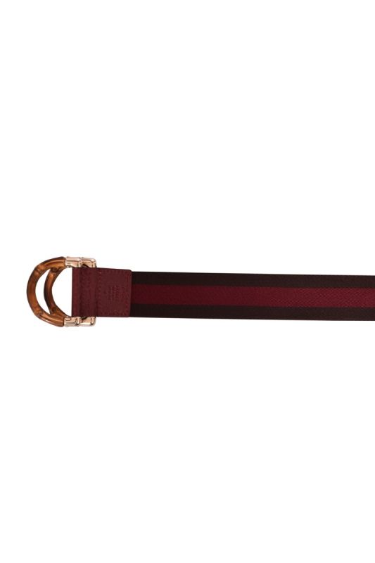 Gucci Bamboo Web Belt
