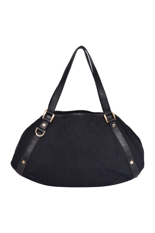 Gucci Black GG Abbey Shoulder Bag