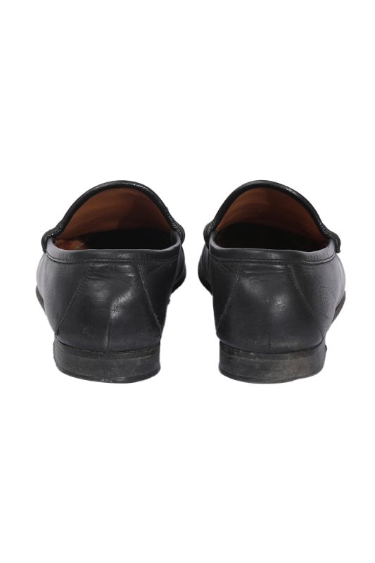 Gucci Black Horsebit Loafers