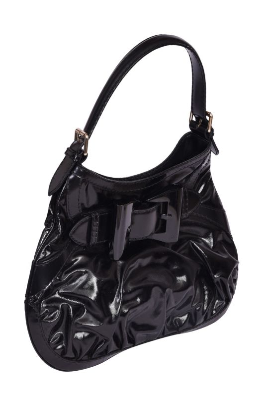 Gucci Black Queen Bow Hobo Bag