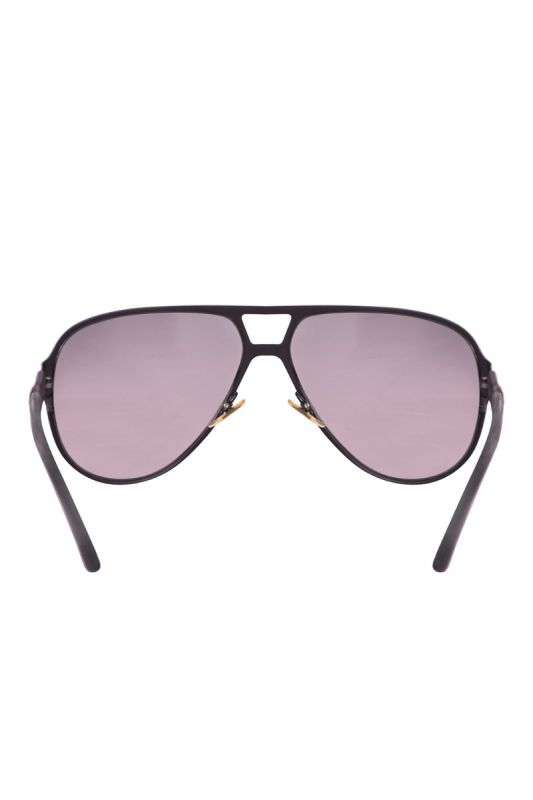 Gucci Black Rim GG2252/S Aviator Sunglasses
