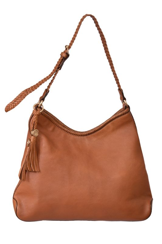 Gucci Braided Tan Hobo Bag