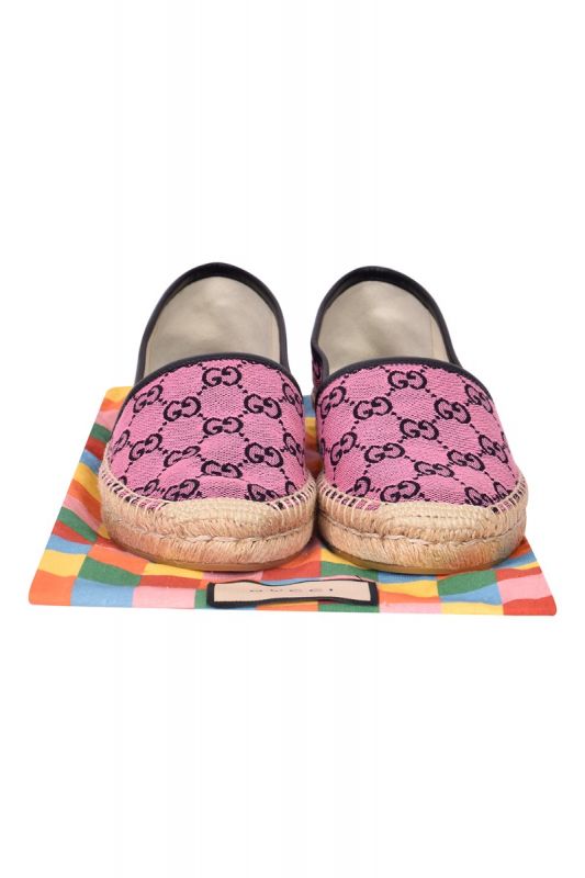 Gucci Canvas GG Monogram Espadrilles