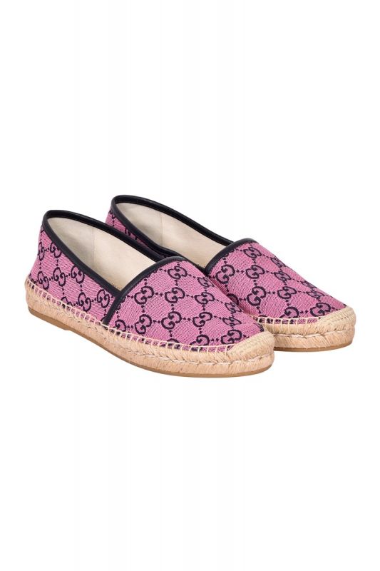 Gucci Canvas GG Monogram Espadrilles