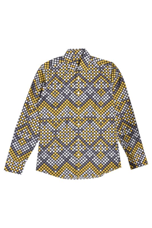 Gucci Cubical Patterned Shirt