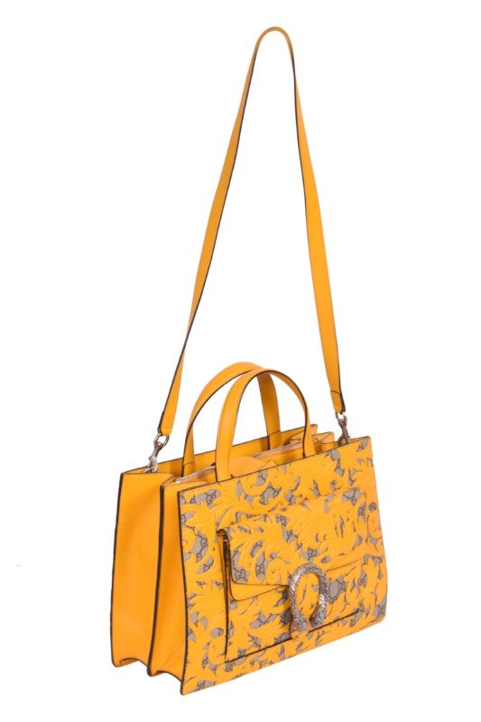 Gucci Dionysus Arabesque Mustard Handbag