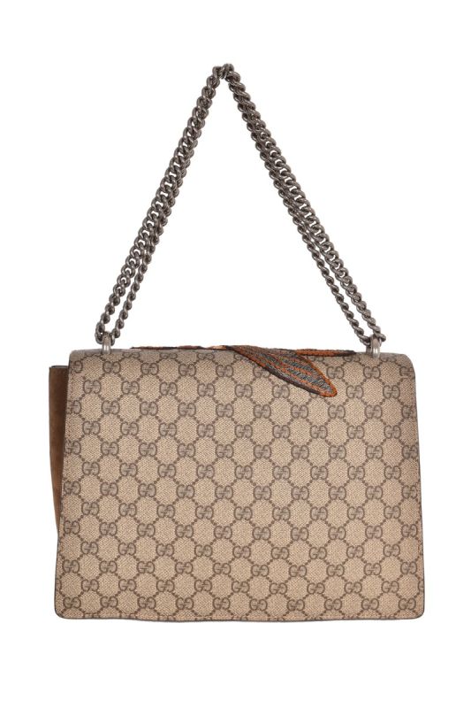 GUCCI DIONYSUS LIMITED EDITION BEE GG MONOGRAM BAG