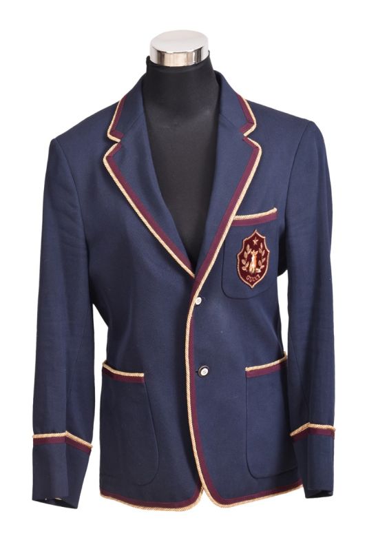 Gucci Embroidered Logo Patch Blazer