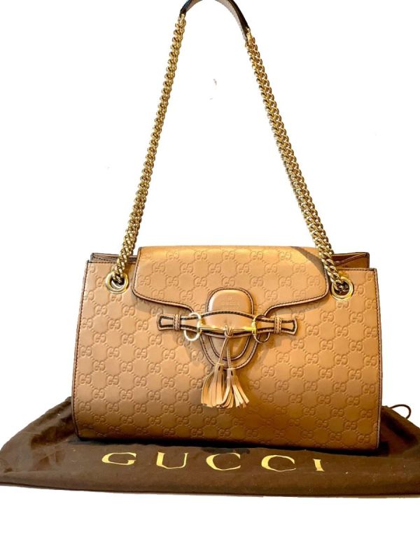 GUCCI EMILY GUCCISSIMA BAG