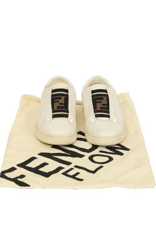 Fendi EU 37 FF White Sneakers