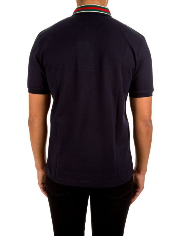 GUCCI FELINE POLO T SHIRT