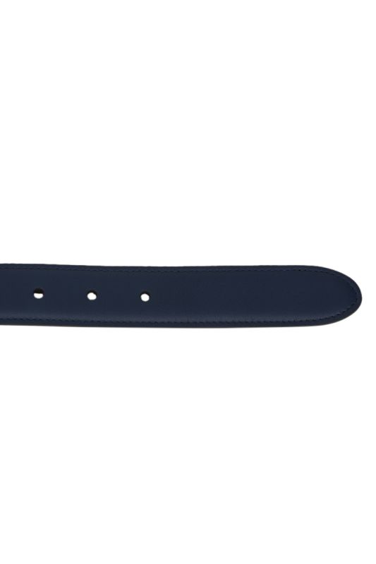 Gucci GG Canvas & Leather Reversible Belt