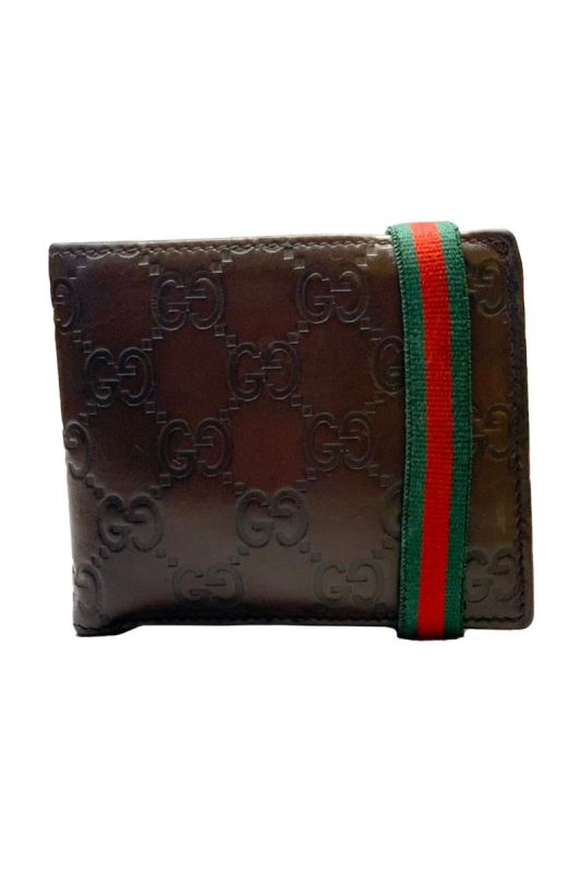 GUCCI GG ELASTIC WEB WALLET