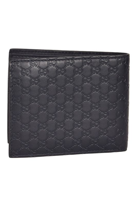 Gucci GG Guccissima Navy Blue  Wallet