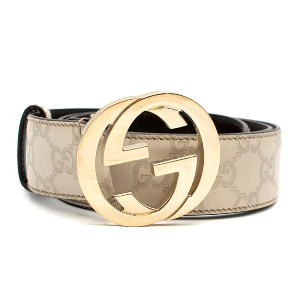 GUCCI GG INTERLOCKING BELT