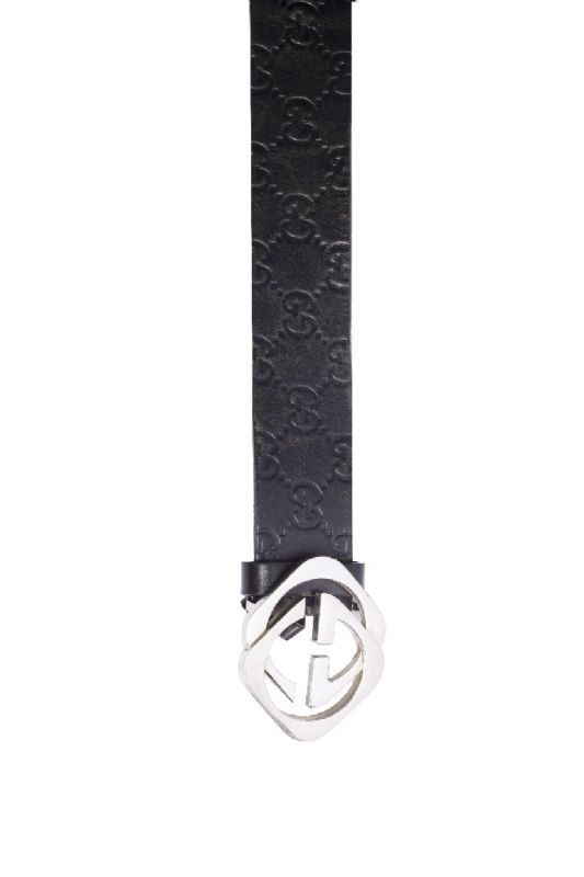 Gucci GG Interlocking Black Belt