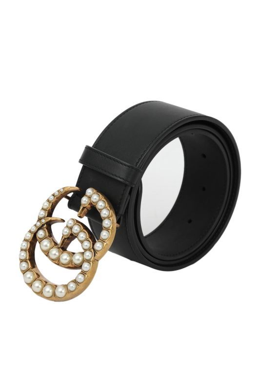 Gucci GG 80 CM I 32 INCHES Interlocking Web Buckle Belt RT180-10