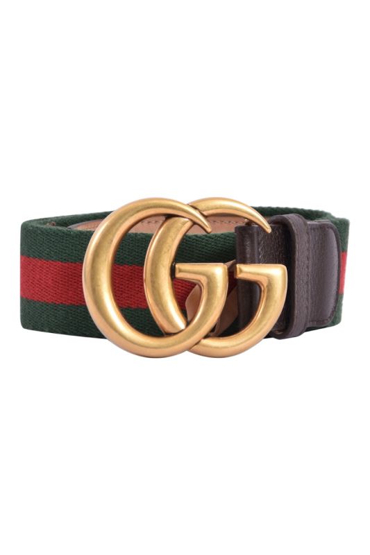Gucci GG Interlocking Web Buckle Belt RT144-10
