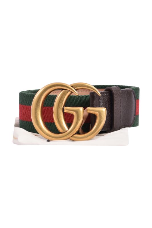 Gucci GG Interlocking Web Buckle Belt RT144-10