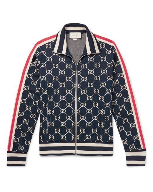 GUCCI GG JACQUARD COTTON JACKET