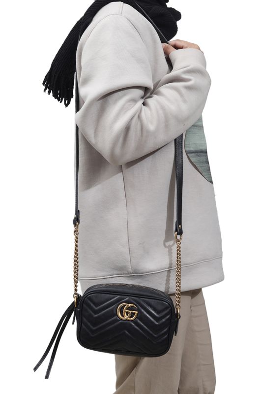 Gucci GG Marmont Matelasse Mini Shoulder Bag