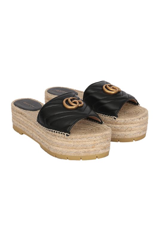 Gucci GG Matelasse EU 38 Wedges