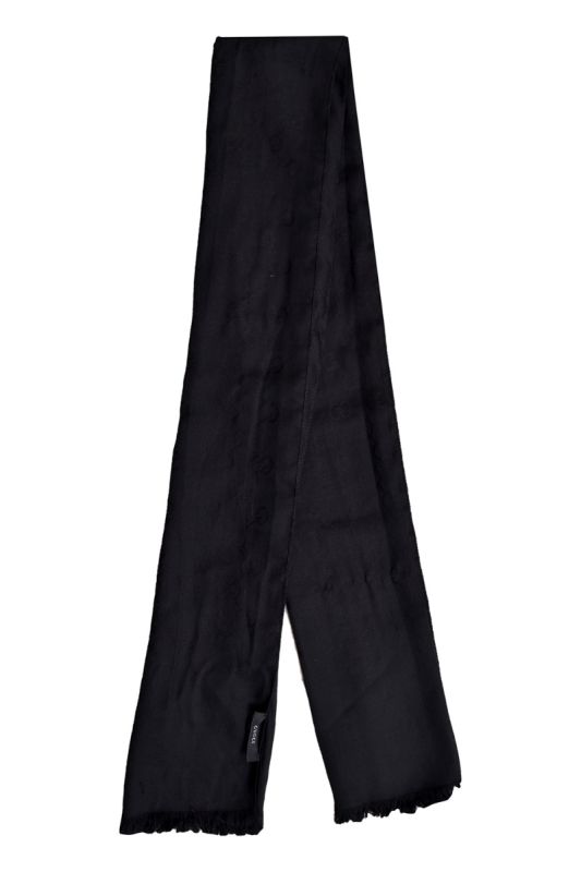 Gucci GG Monogram Black Stole RT159-105