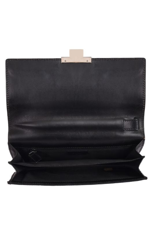 Gucci GG Monogram Canvas Black Clutch