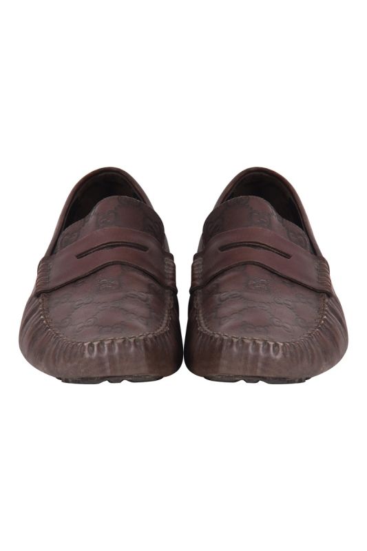 Gucci GG Monogram Loafers