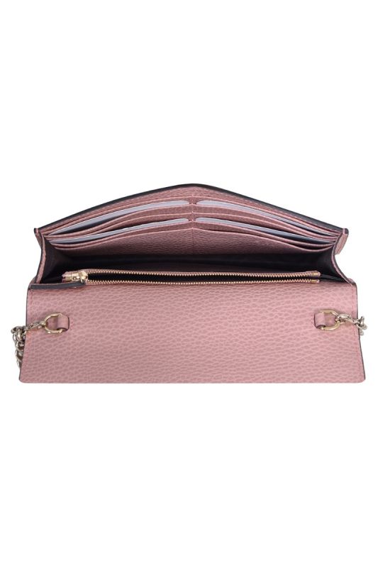 Gucci GG Pink Leather Chain Sling Bag