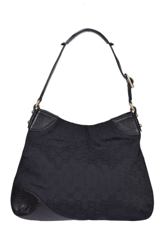 Gucci GG Sherry HorsebitCanvas Shoulder Bag