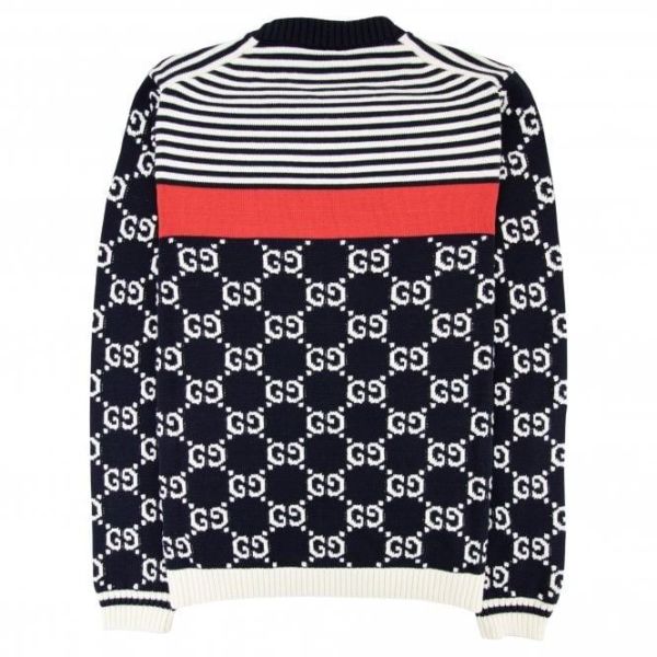 GUCCI GG STRIPE KNIT SWEATER