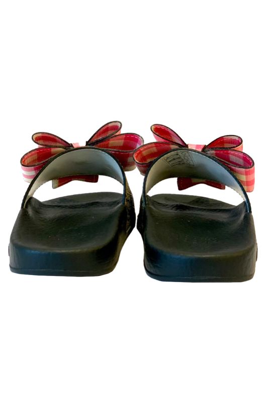 GUCCI GG SUPREME BOW SLIDERS