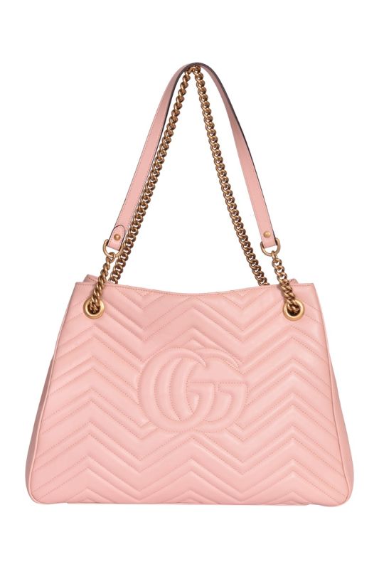 Gucci GG MarmontMatelasse Medium Leather Tote Bag