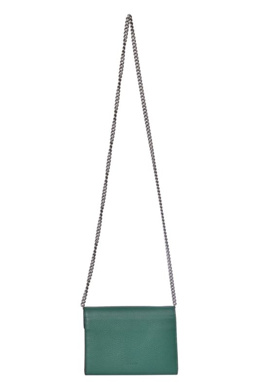 Gucci Green Leather Mini Dionysus Sling Bag