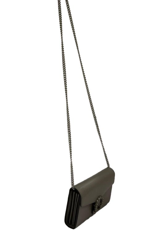 Gucci Grey Mini Dionysus Bag